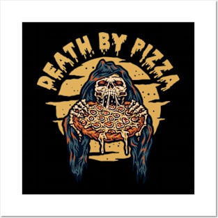 Death By Pizza Posters and Art